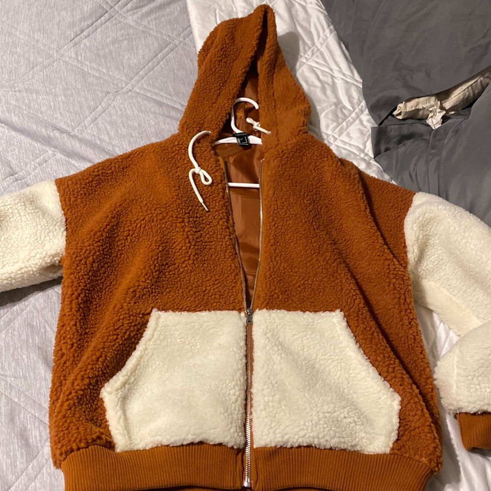 Warm zip up jacket
